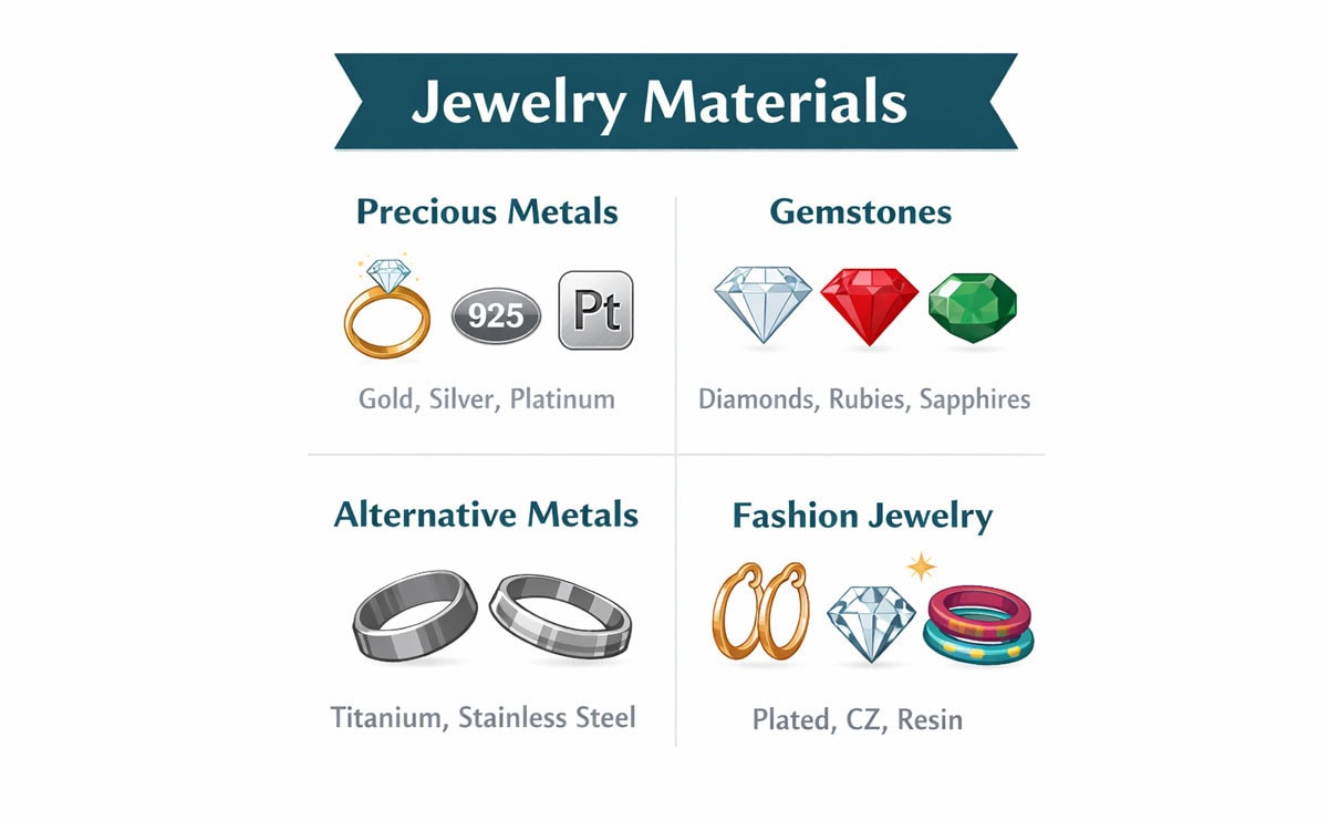 How to Choose Jewelry Materials